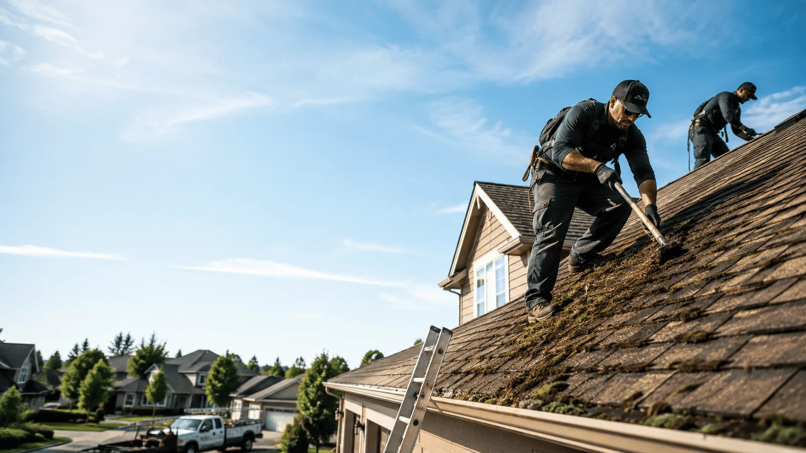 Roof Moss Removal in Leonard, MI near me